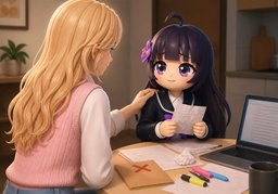Verás ~.のイラスト