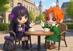 Dónde estudia ~.のイラスト