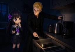 ¿Qué hago ~?のイラスト