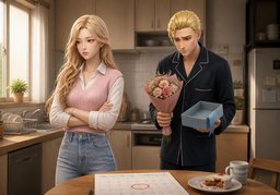 Olvidaste ~.のイラスト