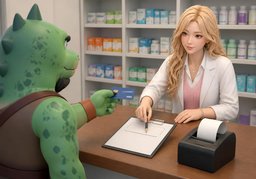 ¿Emiten ~?のイラスト