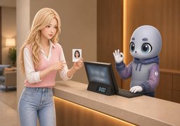 Puedo reservar a nombre de ~.のイラスト