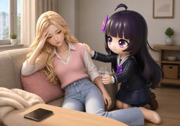 Estoy débil.のイラスト