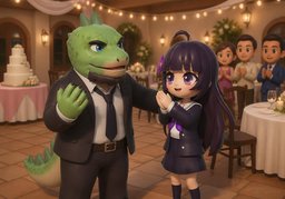 Me casé.のイラスト