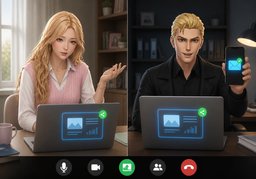 ¿Estás compartiendo?のイラスト