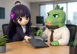 Aceptas encargarte de ~.のイラスト