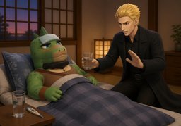 ¿Qué debería ~?のイラスト