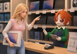 Acepto si aplicas un descuento de ~.のイラスト