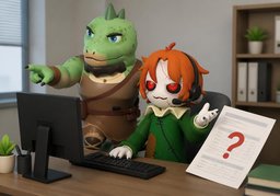 Lo resolveré para ~.のイラスト
