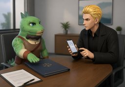 En caso de incumplimiento, contactamos a ~.のイラスト