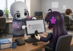 ¿Puedes disculparte?のイラスト
