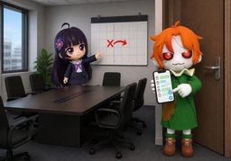 Se informa ~.のイラスト