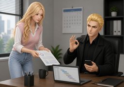 Puedo terminar para ~.のイラスト