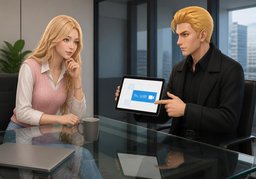 ¿Cuándo nos reunimos?のイラスト