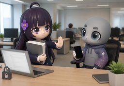 Es confidencial ~.のイラスト