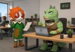 Me lo envías antes de ~.のイラスト