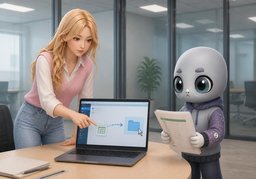 ¿Dónde lo subo?のイラスト