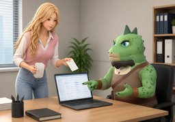Los gastos se registran en ~.のイラスト