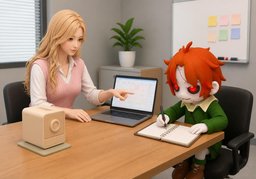 El siguiente hito es ~.のイラスト