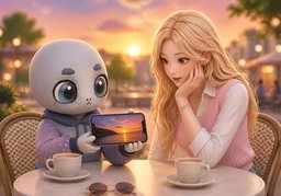 ¿Qué bonito ~?のイラスト