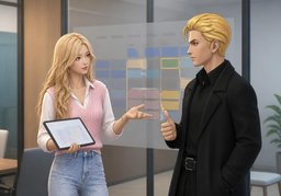 Te informaré sobre ~.のイラスト