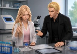 ¿Me explicas ~?のイラスト