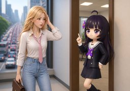 ¿Cómo justifico ~?のイラスト