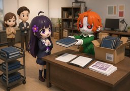 editorialのイラスト