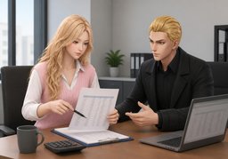 Permíteme comprobar ~.のイラスト