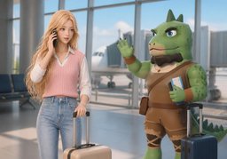 Te llamaré ~.のイラスト