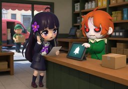 Te avisaré cuando haya ~.のイラスト