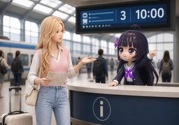 ¿Cuándo sale ~?のイラスト