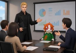 Quién se beneficia de ~.のイラスト