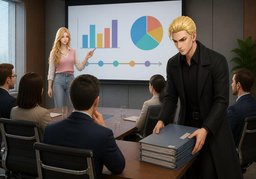 El orden del día es ~.のイラスト