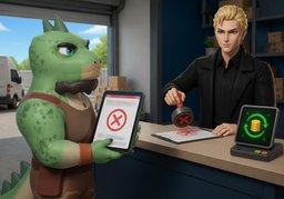 He cancelado ~.のイラスト