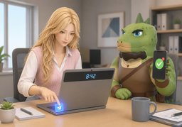 Se lo enviaré antes de ~.のイラスト