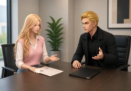 Mi expectativa salarial es ~.のイラスト