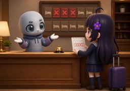 Lamentamos informarle que no ~.のイラスト