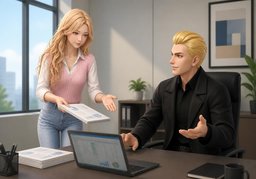 ¿Estaría dispuesto a ~?のイラスト