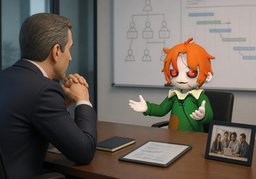 ¿Dónde se ve dentro de ~ años?のイラスト