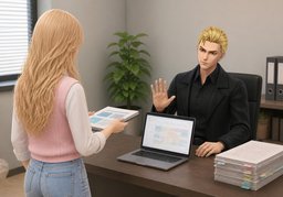Puedes aprobar ~ antes del ~.のイラスト