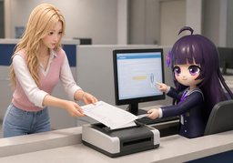 Solicito corregir mi registro de ~.のイラスト