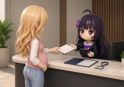 Solicito ~ por ~.のイラスト