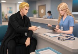 Mi contacto de emergencia es ~.のイラスト