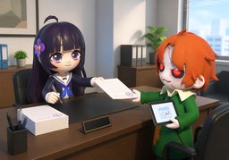 Autorizo a ~.のイラスト