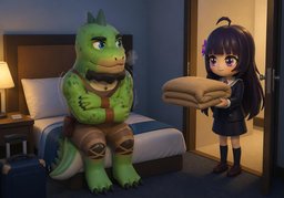 Tengo frío.のイラスト