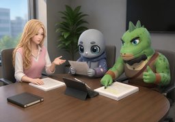 ¿Revisan ~?のイラスト