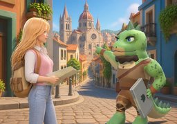 ¿Qué ~ me recomiendas?のイラスト