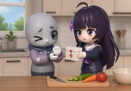 Me he cortado ~.のイラスト