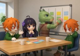 ¿Qué hacen si ~?のイラスト